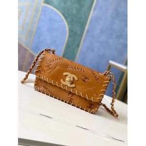 Chanel's new vintage resin leather chain bag
