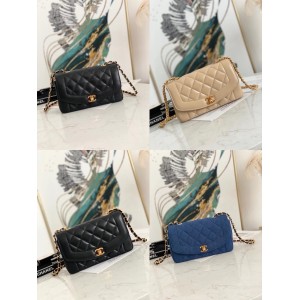 Lingge Daifei bag sheepskin crossbody bag