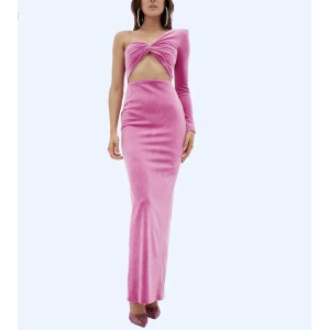 High quality pink elegant dress