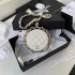 Chanel small round bag shoulder crossbody bag sheepskin
