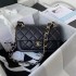 CHANEL new underarm bag hidden version calf leather shoulder crossbody bag