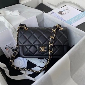 CHANEL new underarm bag hidden version calf leather shoulder crossbody bag