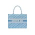 DIOR Dior BookTote Old Flower Full Print Large Capacity Oblique Hand Embroidered Tote Bag Tote Bag Shopping Bag Handbag Medium Women's Style