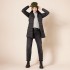 Essentials Women's Lightweight Water-Resistant Hooded Puffer Coat (Available in Plus Size)