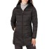Essentials Women's Lightweight Water-Resistant Hooded Puffer Coat (Available in Plus Size)